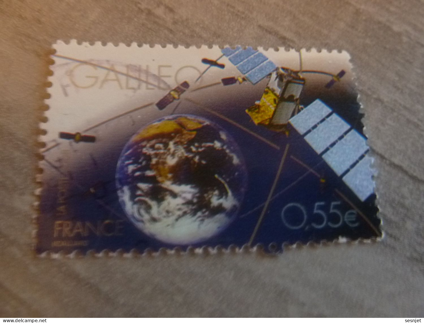 Grands Projets Européens - Satellite Galileo - 0.55 € - Yt 4247 - Multicolore - Oblitéré - Année 2008 - - Used Stamps