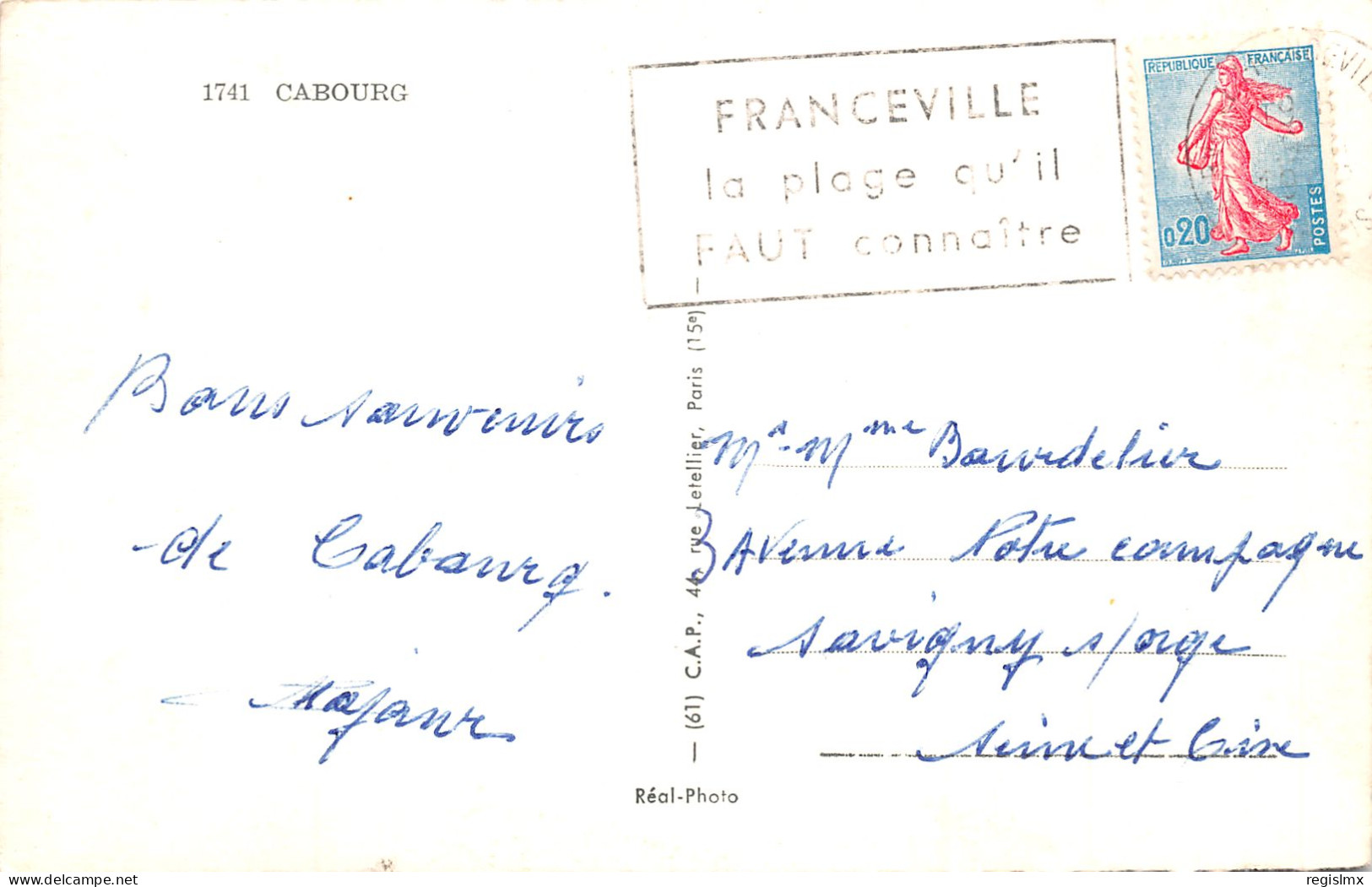 14-CABOURG-N°351-A/0229 - Cabourg