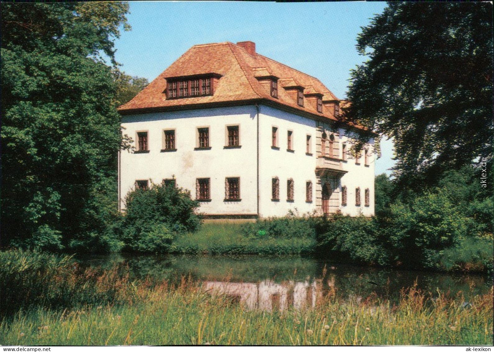 Ansichtskarte Bad Muskau Mužakow Altes Schloß Xx 1989 - Bad Muskau