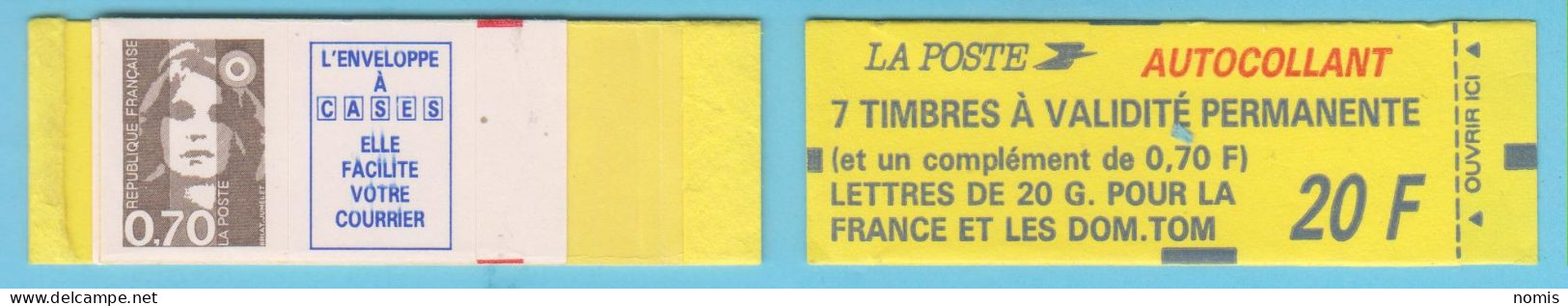 J.P.S. 01/24 - N°22 - France - Carnet 7 TP  Adhésifs Compo. Variable - N° 1503 B - Couv. Décollée - Livraison Offerte - Modernes : 1959-...