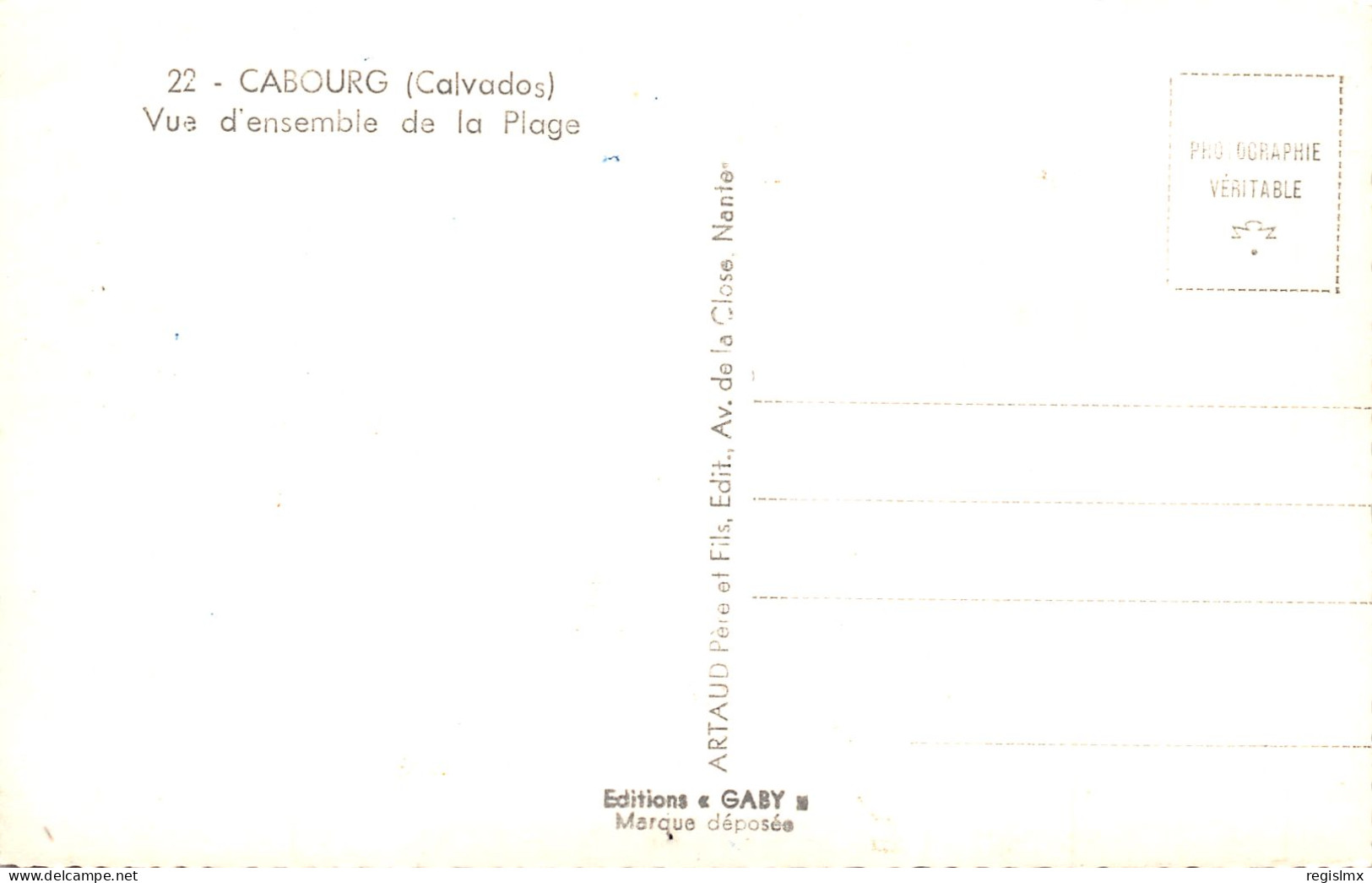 14-CABOURG-N°351-A/0151 - Cabourg