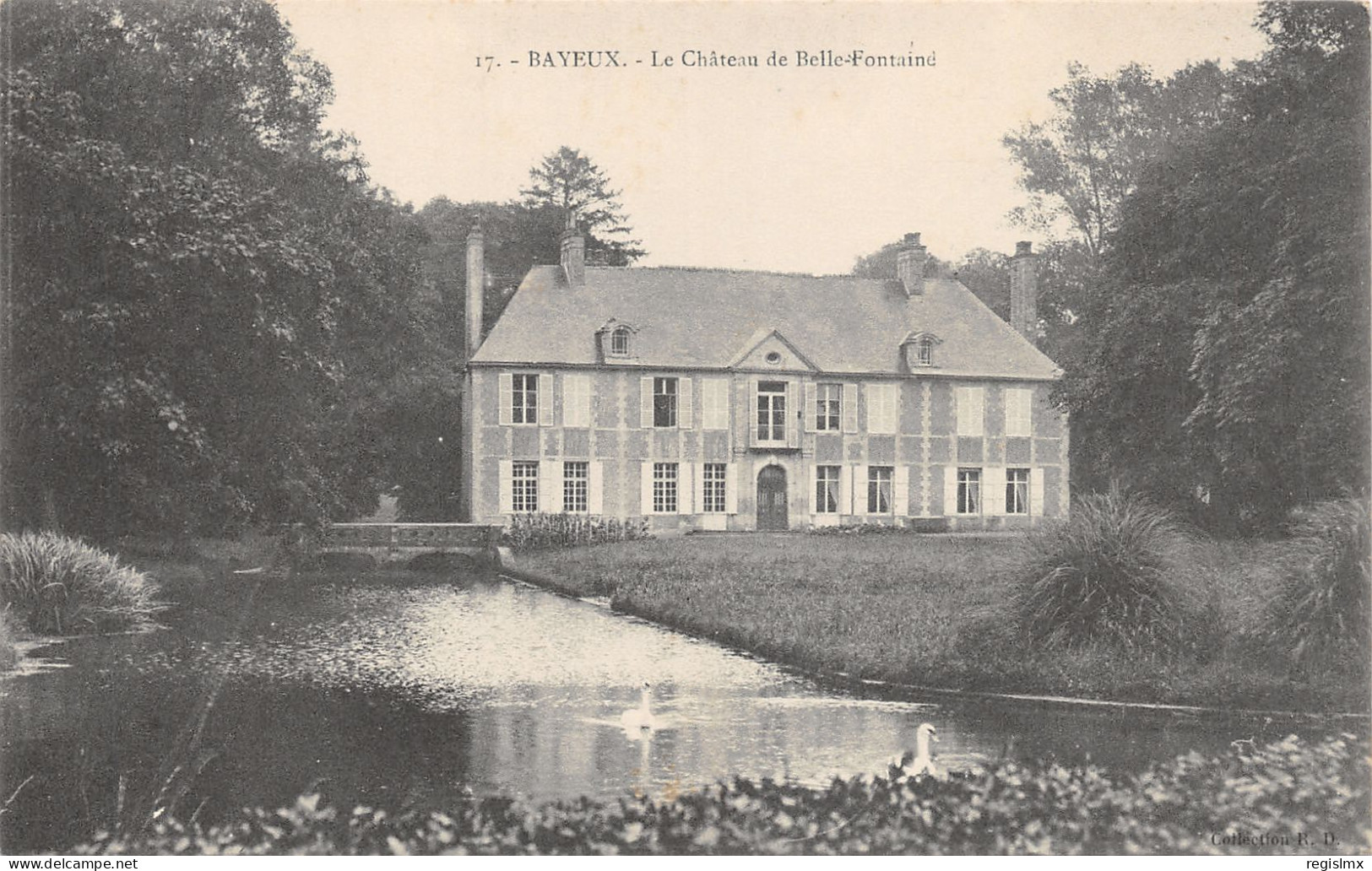 14-BAYEUX-LE CHÂTEAU DE BELLE FONTAINE-N°351-A/0123 - Bayeux