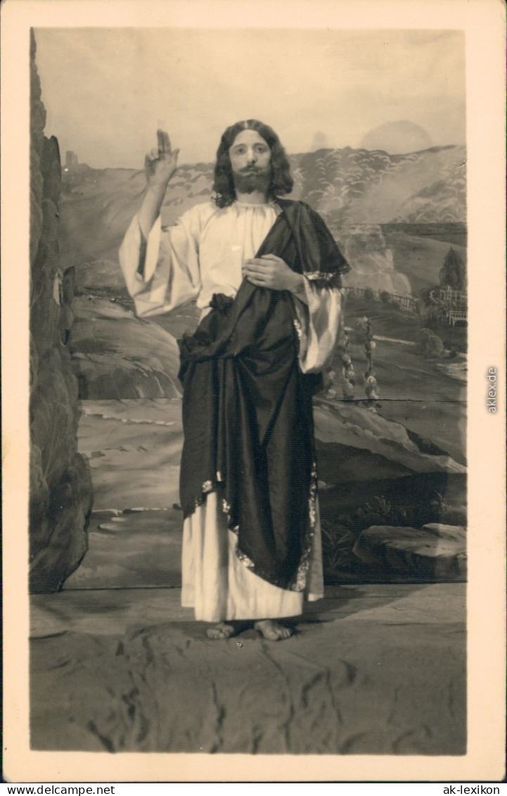 Ansichtskarte Oberammergau Jesus Christus 1930  - Oberammergau