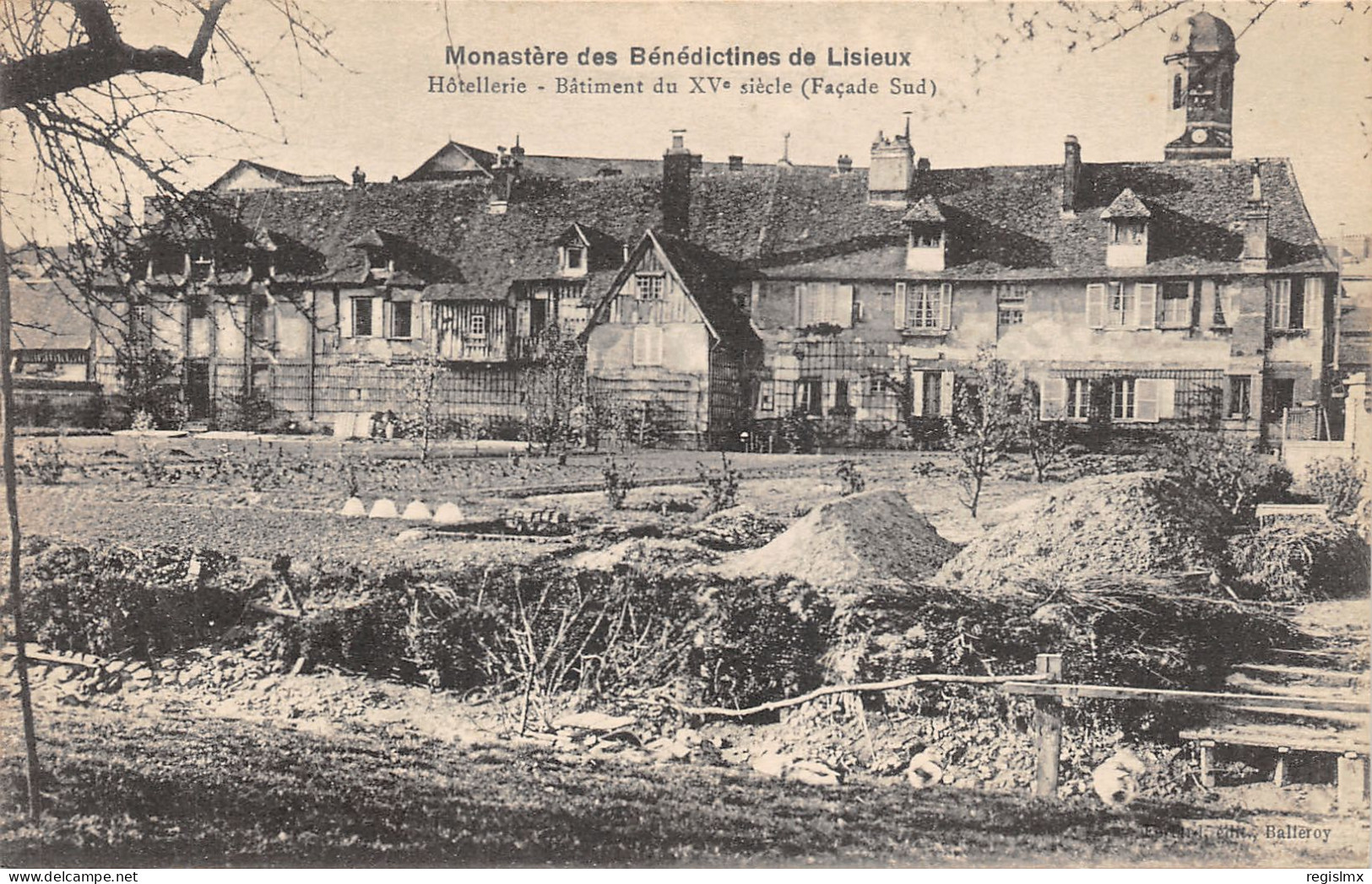 14-LISIEUX-MAONASTERE DES BENEDICTINES-N°351-A/0089 - Lisieux