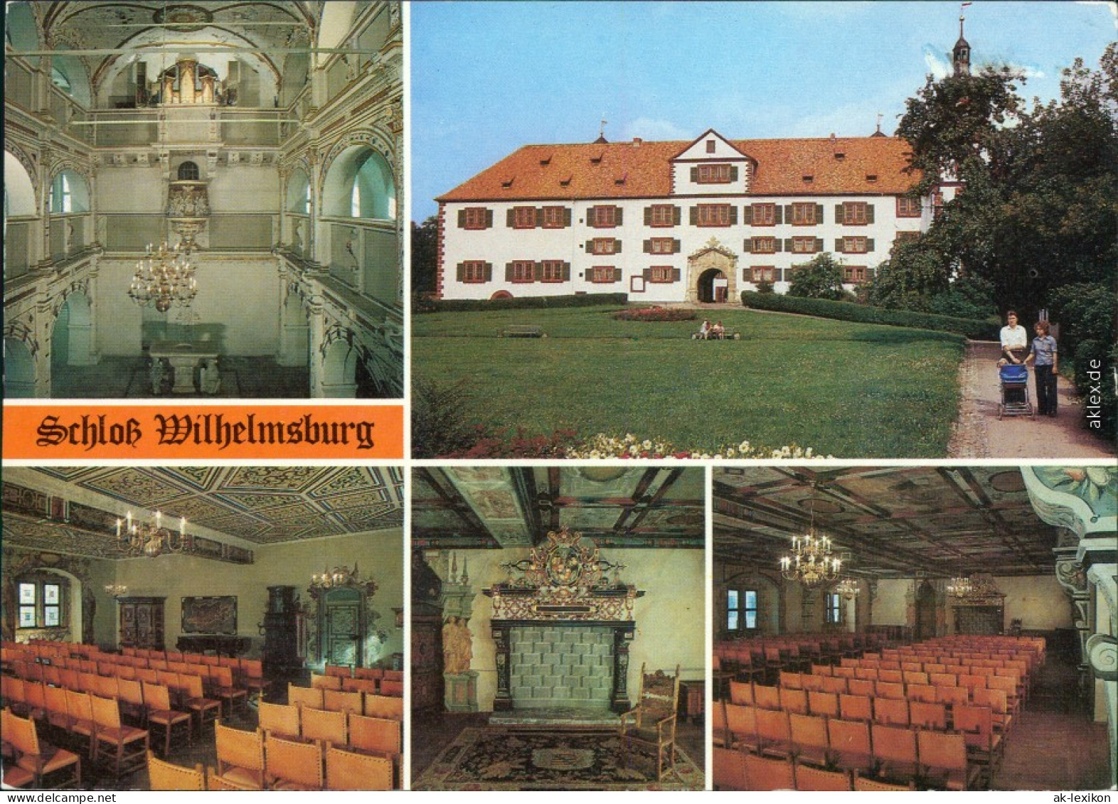 Ansichtskarte Schmalkalden Schloß Wilhelmsburg 2000 - Schmalkalden