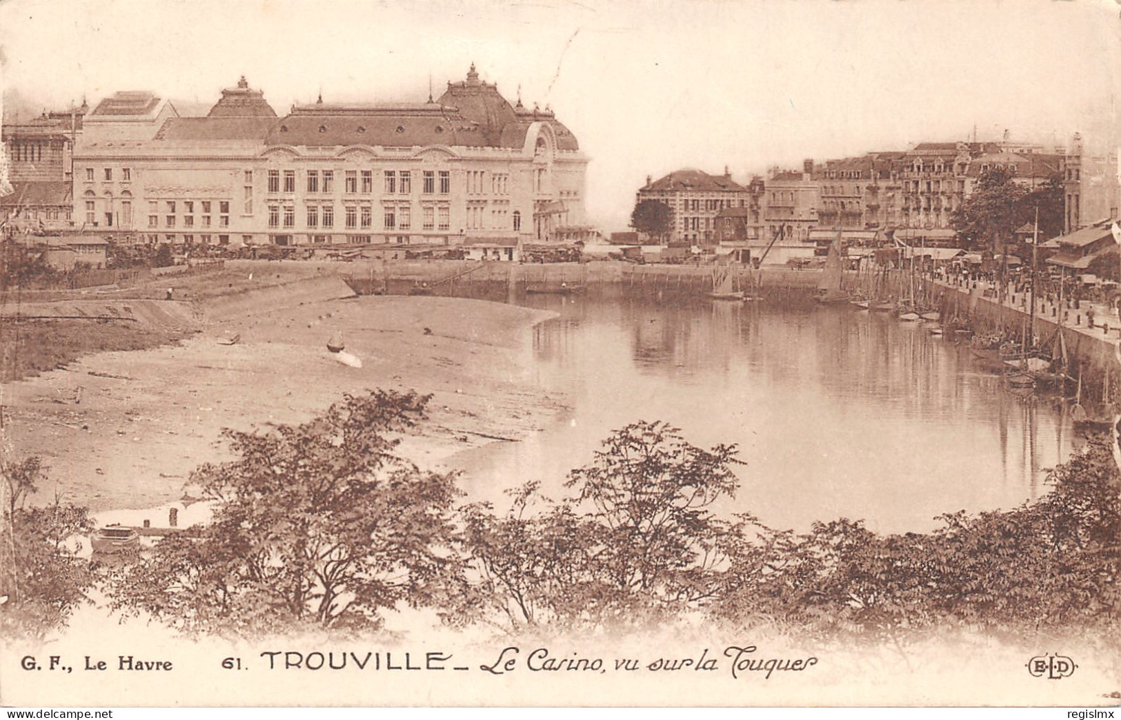 14-TROUVILLE SUR MER-N°350-H/0287 - Trouville