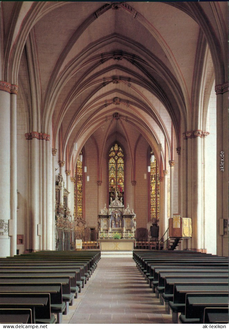 Ansichtskarte Marburg An Der Lahn Ev. Pfarrkirche/Marienkirche 1995 - Marburg