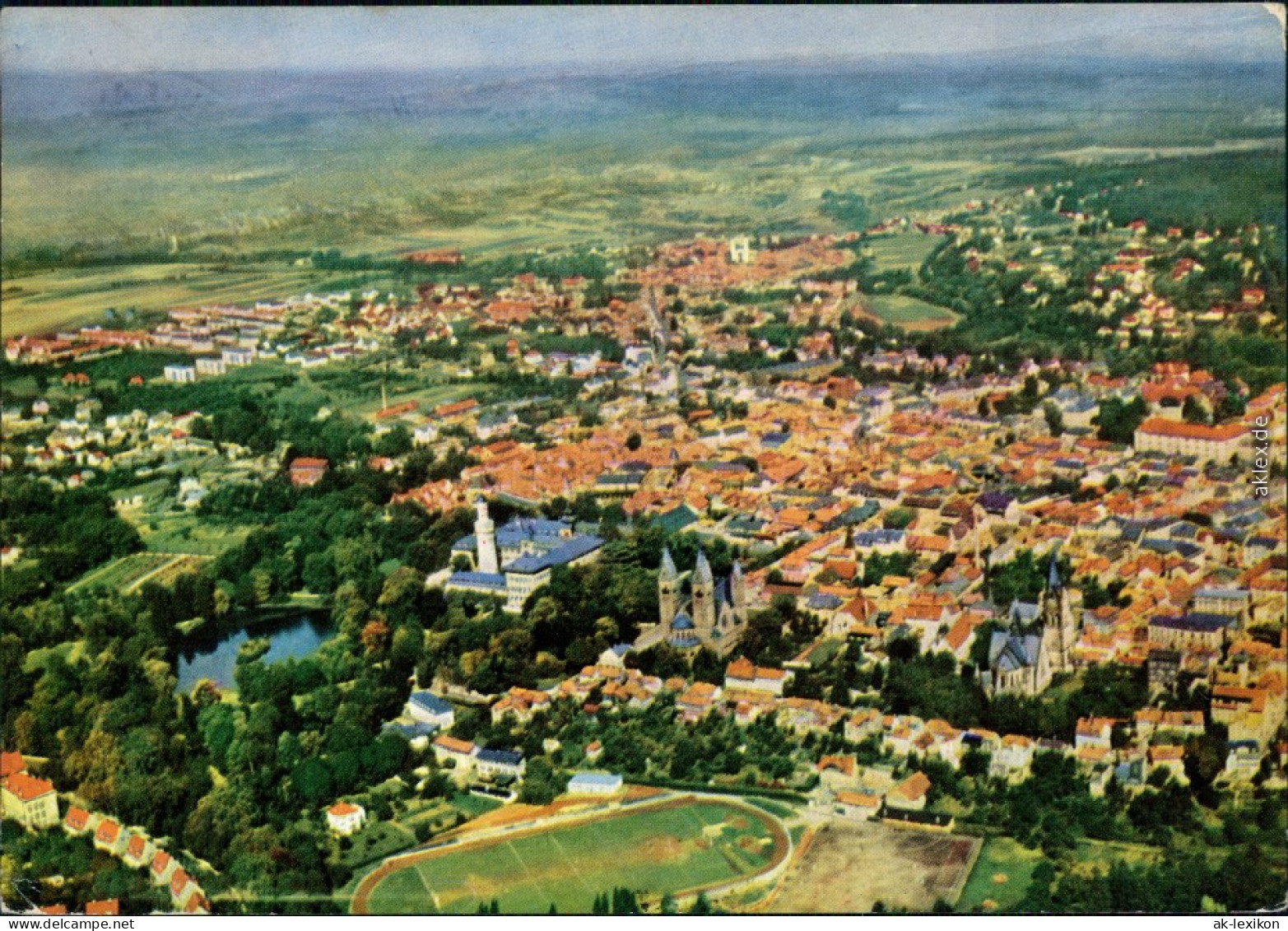 Ansichtskarte Bad Homburg Vor Der Höhe Luftbild 1964 - Bad Homburg