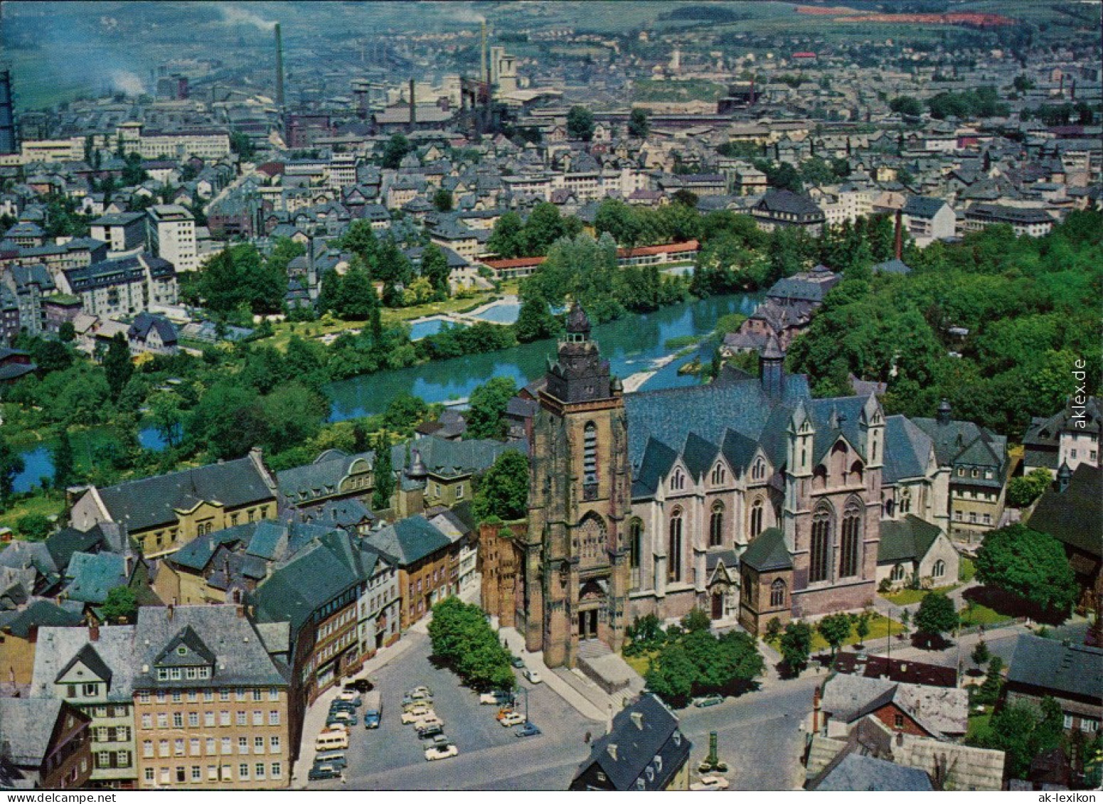 Ansichtskarte Wetzlar Luftbild 1994 - Wetzlar