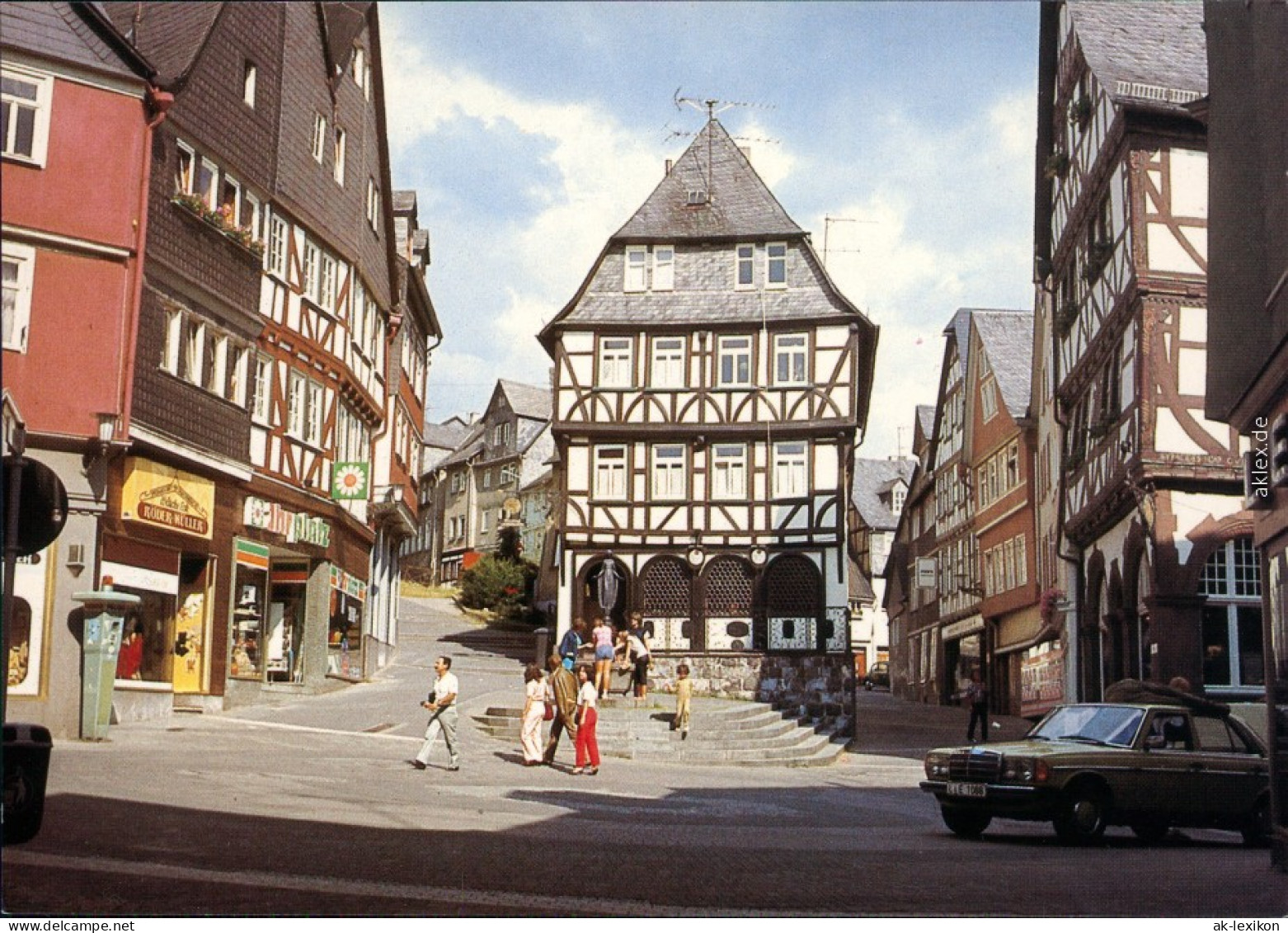 Ansichtskarte Wetzlar Eisenmarkt 1990 - Wetzlar