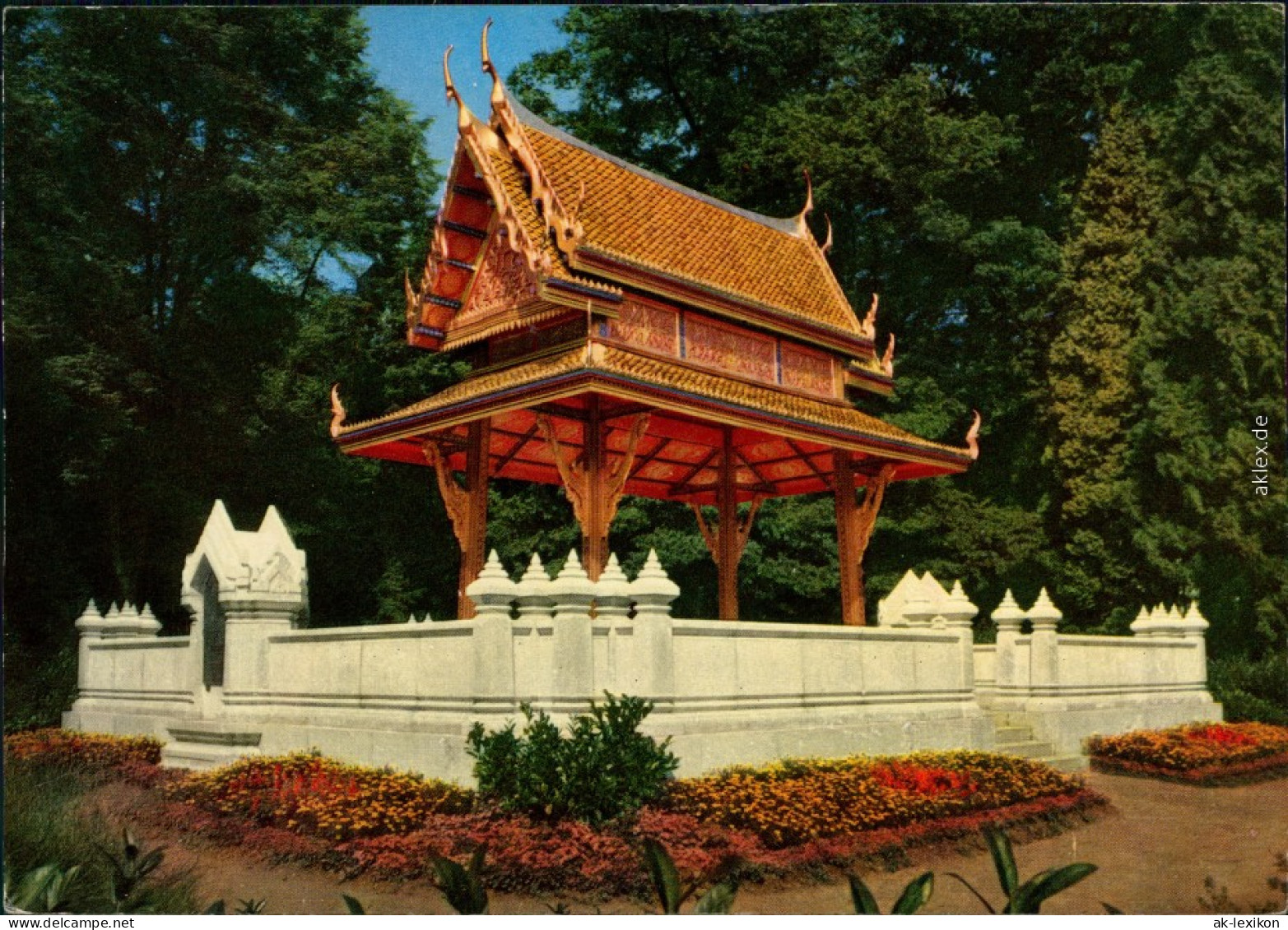 Ansichtskarte Bad Homburg Vor Der Höhe Siamesischer Tempel 1976 - Bad Homburg