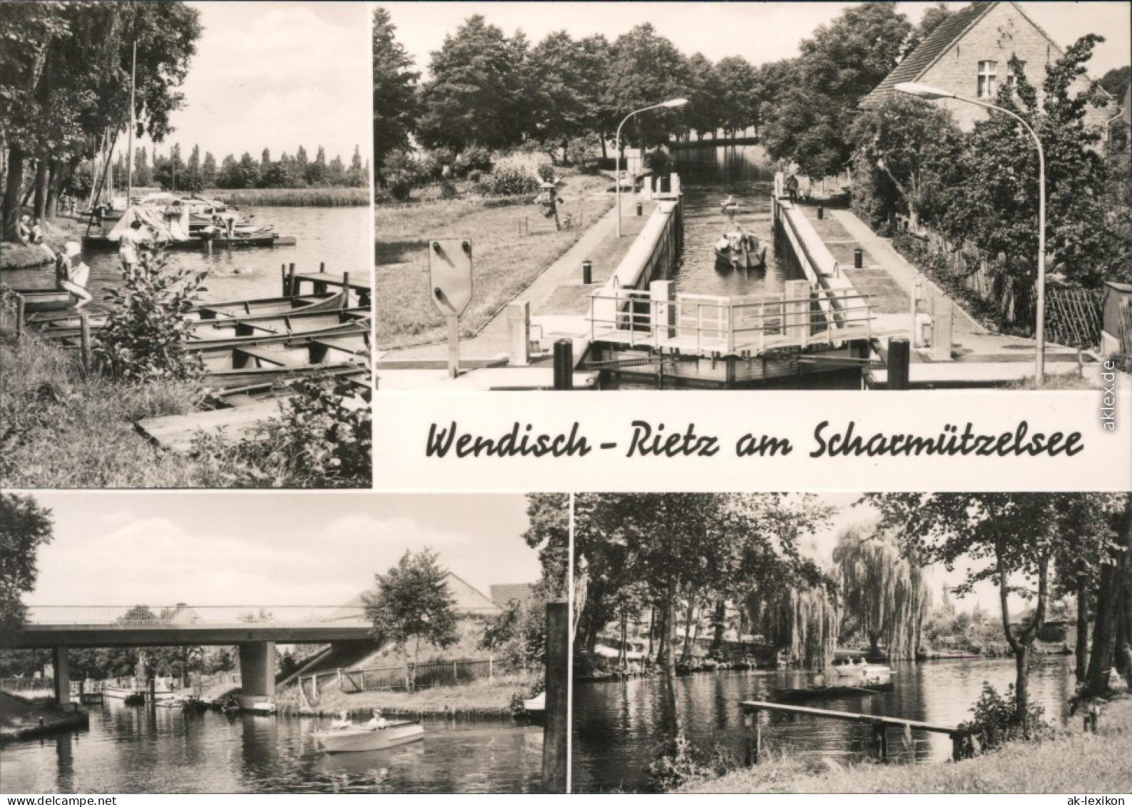 Ansichtskarte Wendisch Rietz Scharmützelsee 1969 - Sonstige & Ohne Zuordnung