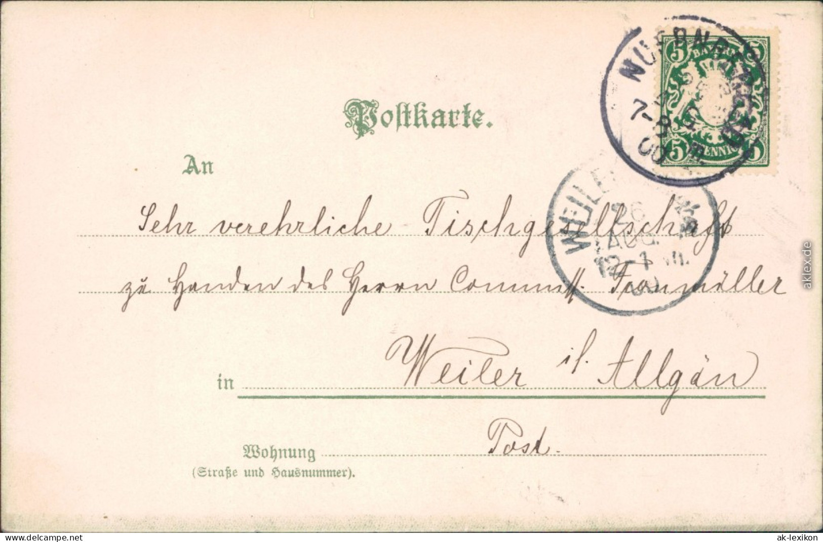Ansichtskarte Grusskarten: Waldes Grüsse Tannenzweig Mit Vögeln Darauf 1900 - Otros & Sin Clasificación