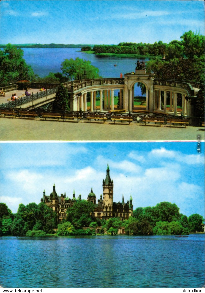 Ansichtskarte Schwerin Schweriner Schloss 1975 - Schwerin