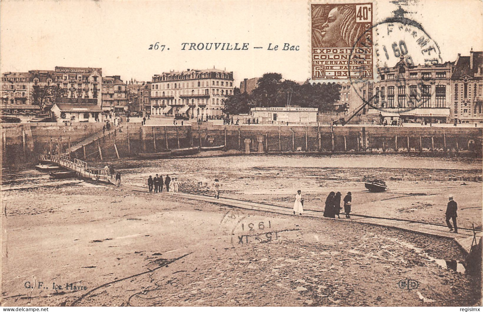 14-TROUVILLE SUR MER-N°350-G/0291 - Trouville