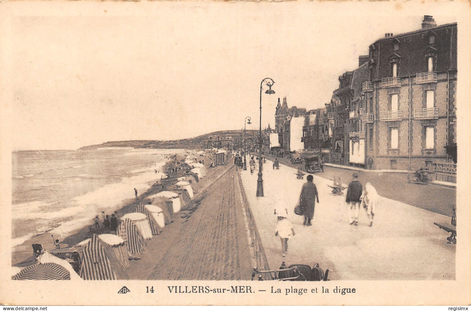 14-VILLERS SUR MER-N°350-G/0277 - Villers Sur Mer