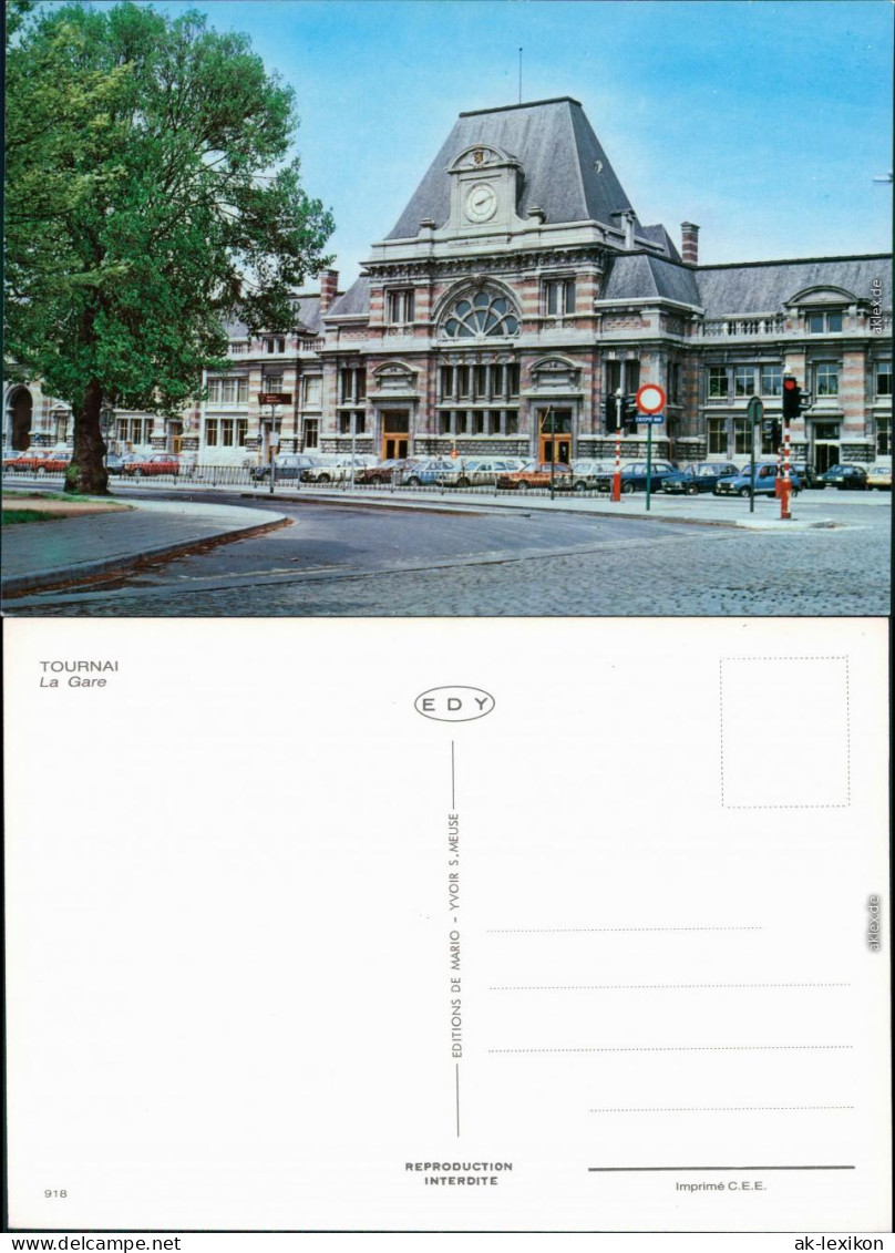 Ansichtskarte Tournai Dornick &#47; Flämisch: Dornijk Bahnhof 1980 - Other & Unclassified