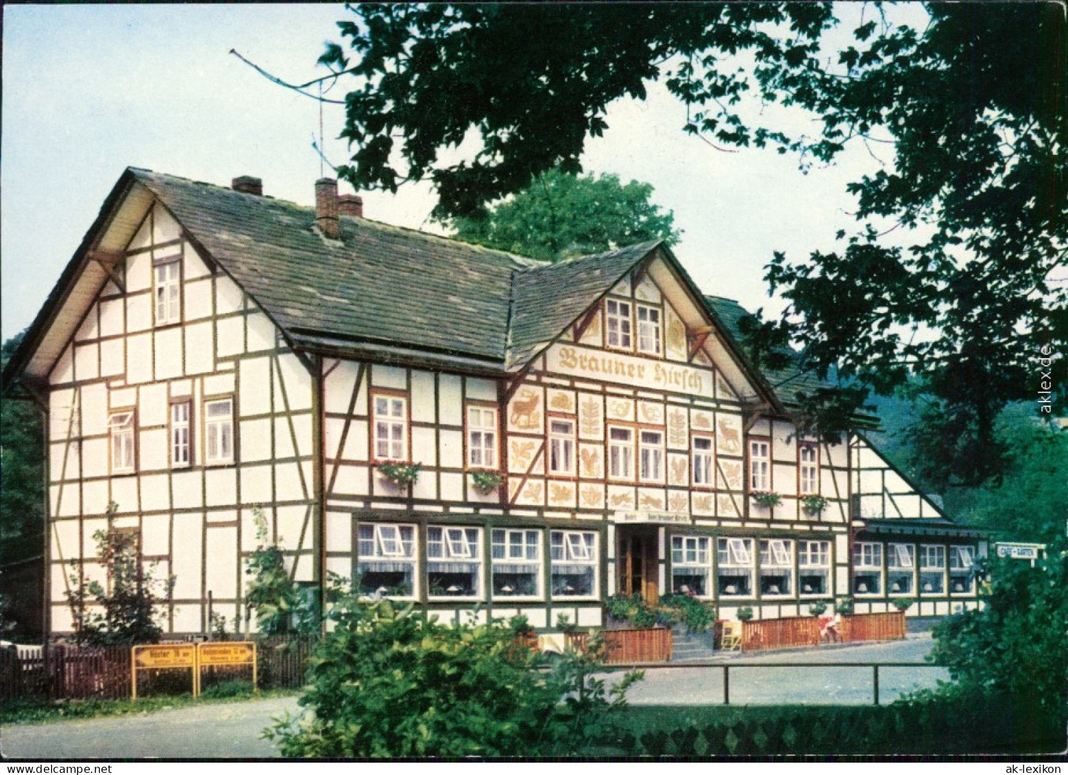 Ansichtskarte Neuhaus Im Solling-Holzminden Hotel Brauner Hirsch 1980 - Holzminden