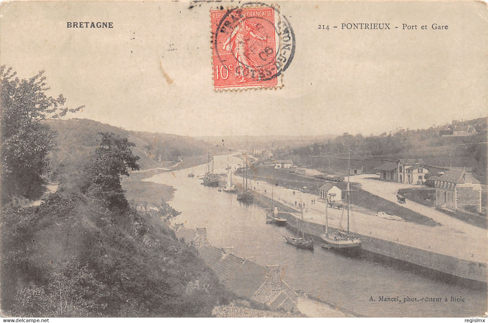 22-PONTRIEUX-N°351-E/0205 - Pontrieux