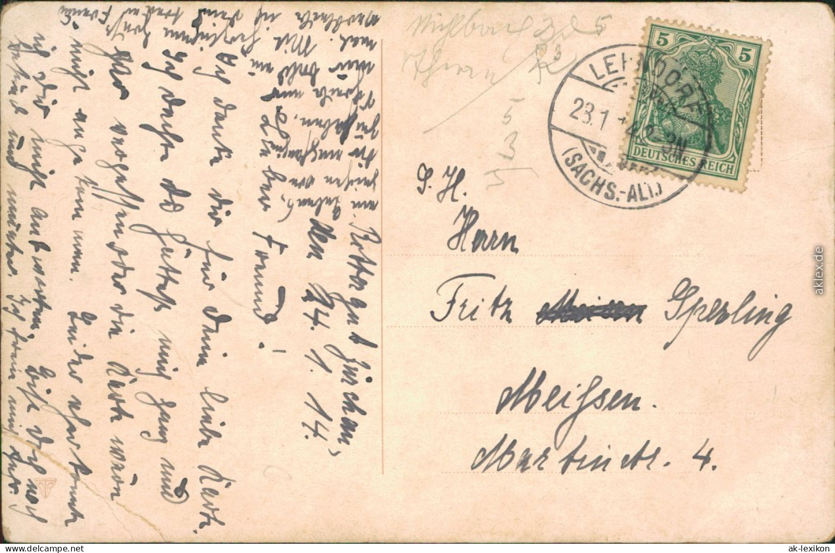 Ansichtskarte Leipzig 500-jähriges Jubiläum Der Universität 1914 - Leipzig