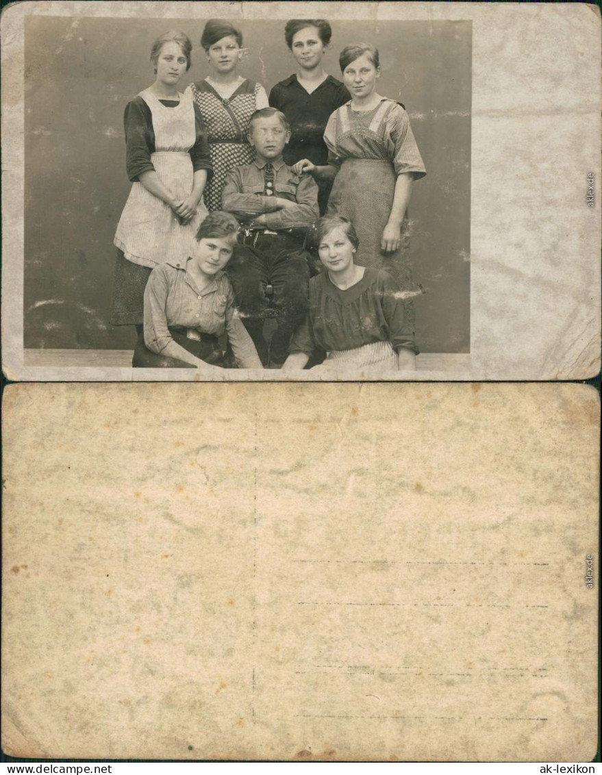 Foto  Menschen / Soziales Leben - Familienfotos 1919 Privatfoto - Groupes D'enfants & Familles