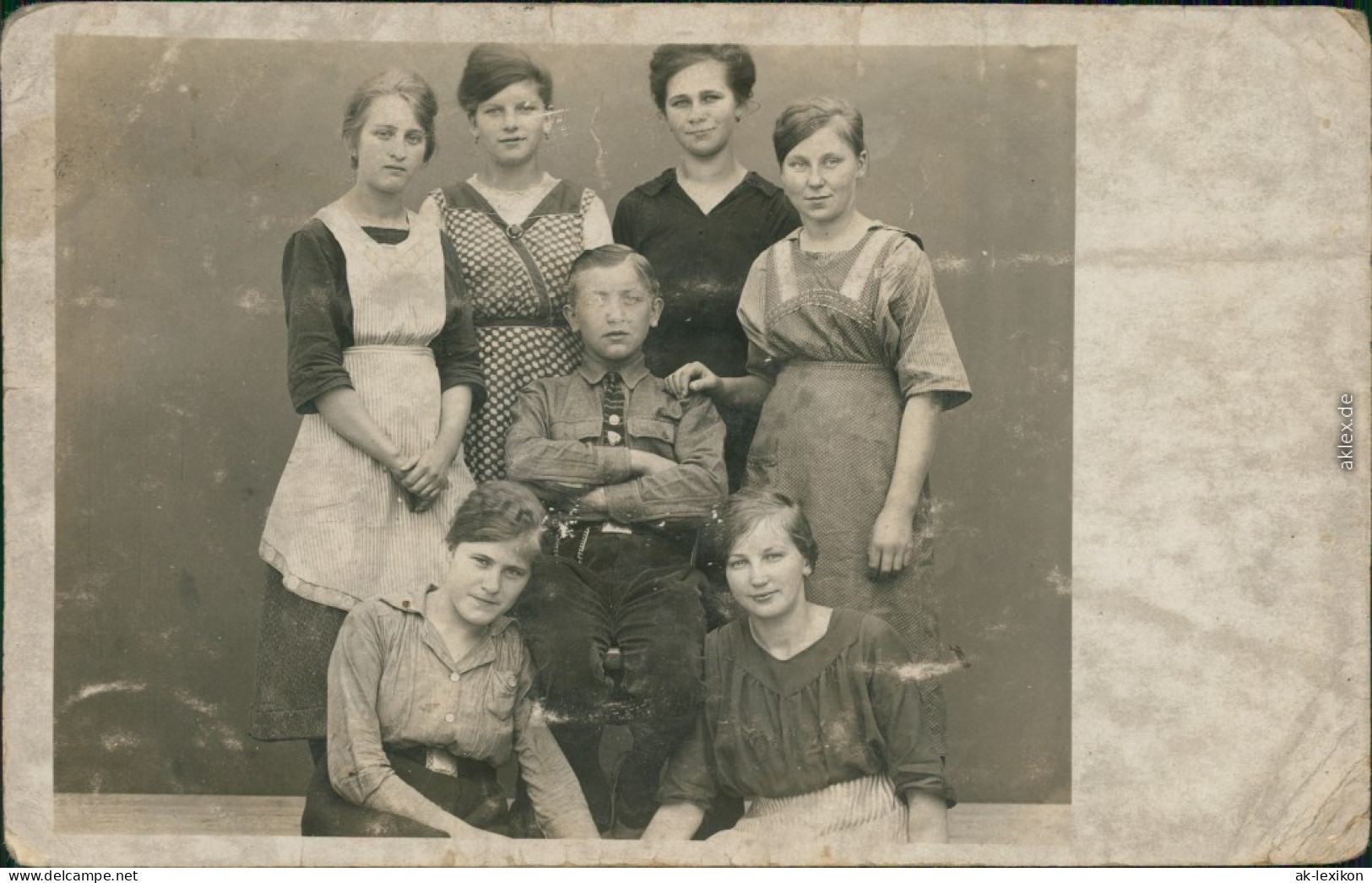 Foto  Menschen / Soziales Leben - Familienfotos 1919 Privatfoto - Groupes D'enfants & Familles