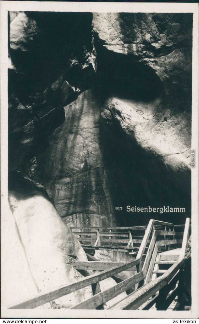 Ansichtskarte Weißbach Bei Lofer Seisenbergklamm 1932 - Other & Unclassified