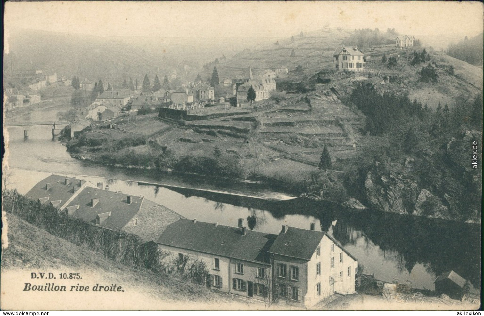 Ansichtskarte Beulen Bouillon Blick Auf Die Stadt 1914  - Other & Unclassified