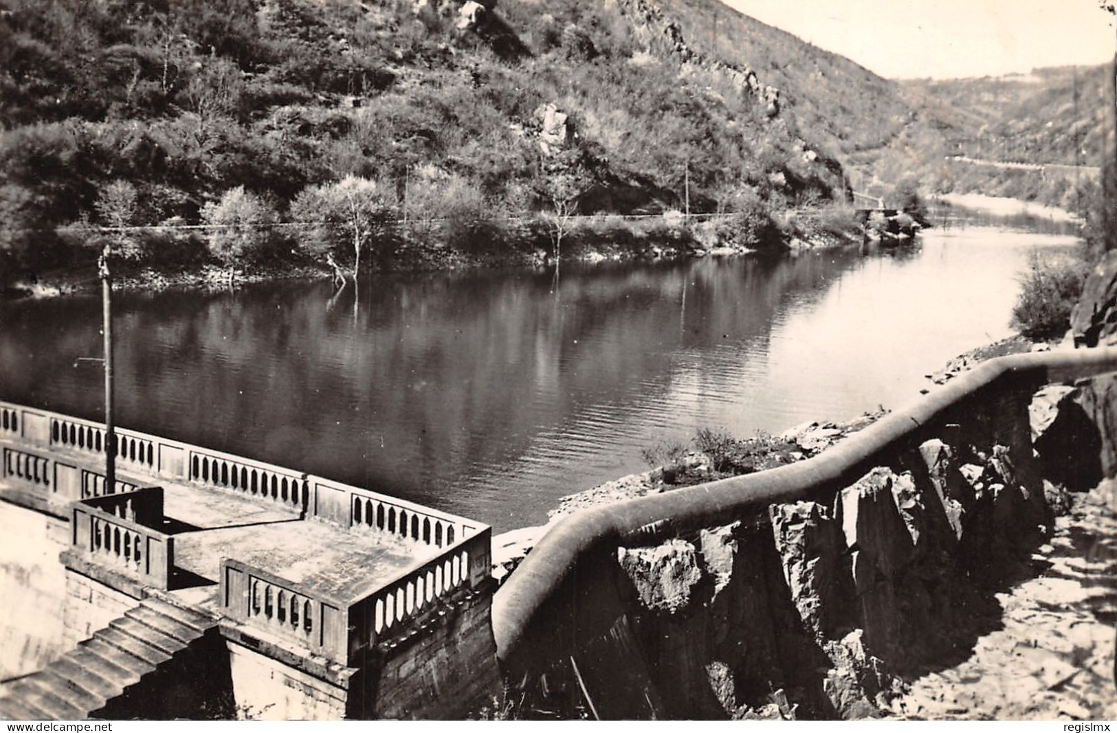 19-LE SAILLANT-BARRAGE SUR LA VEZERE-N°351-D/0063 - Other & Unclassified