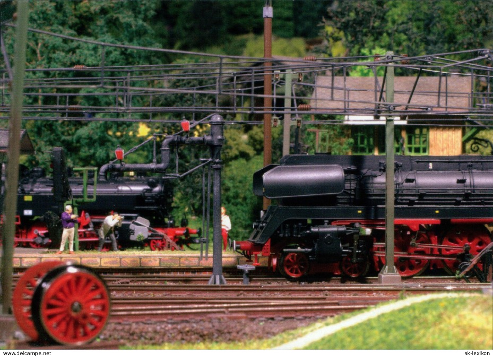 Postcard  Modelleisenbahn 1995 - Trains