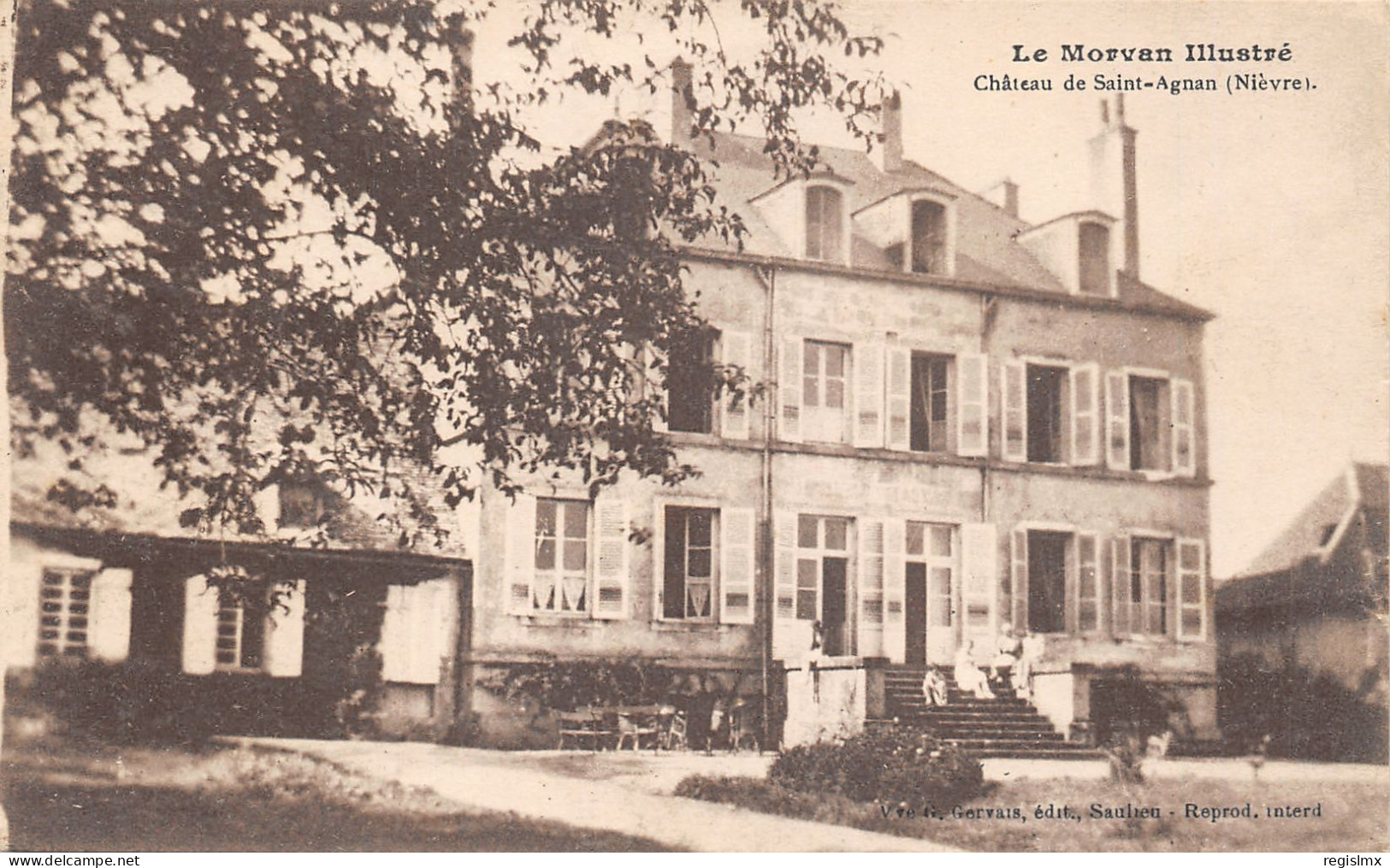 58-SAINT AIGNAN-LE CHÂTEAU-N°351-C/0329 - Other & Unclassified