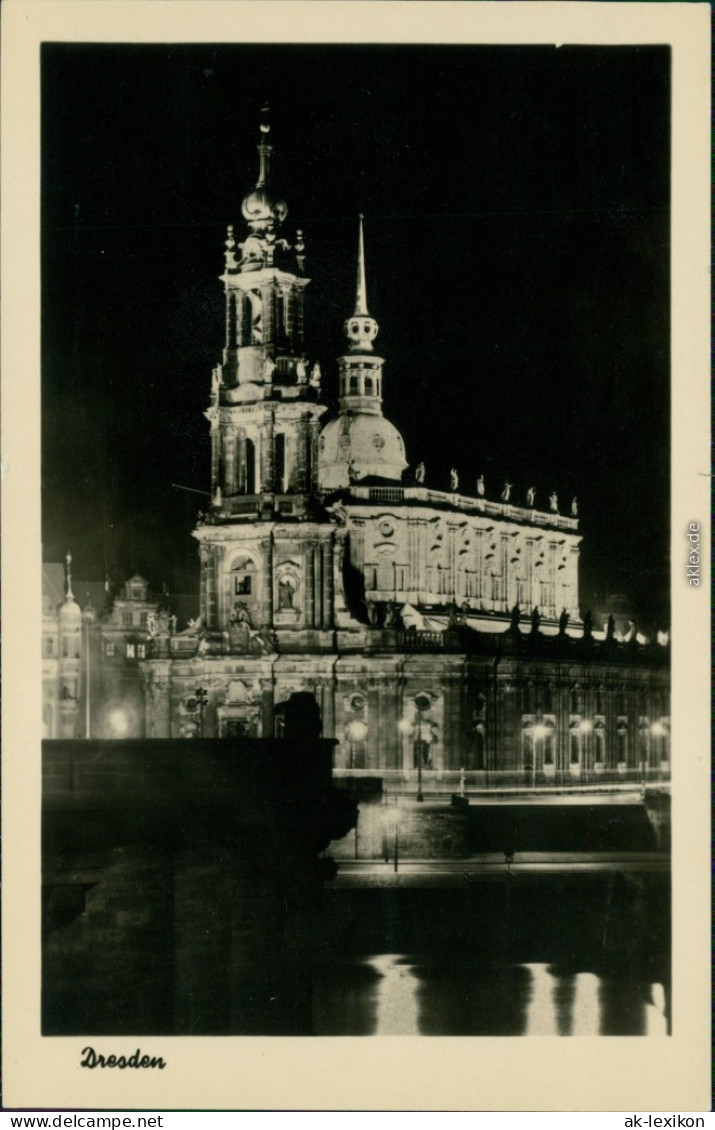 Dresden Hofkirche Dresden / Kathedrale Sanctissimae Trinitatis 1955 - Dresden