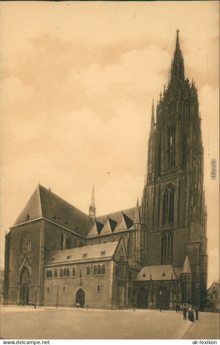 Ansichtskarte Frankfurt Am Main Der Kaiser-Dom 1918 - Frankfurt A. Main