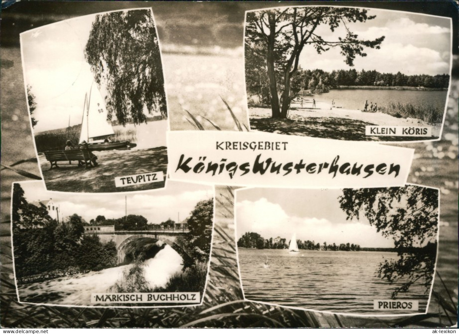 Königs Wusterhausen Teupitz, Klein Körbis, Märkisch Buchholz, Prieros 1968 - Koenigs-Wusterhausen