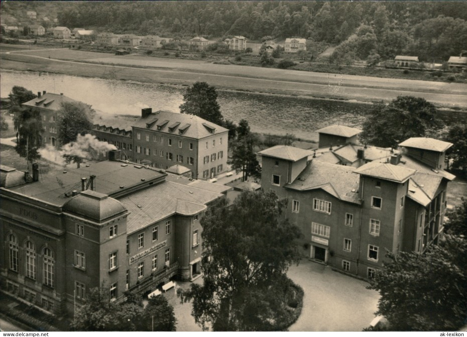 Ansichtskarte Bad Schandau Erholungsheim Antonin Zapotocky 1968 - Bad Schandau