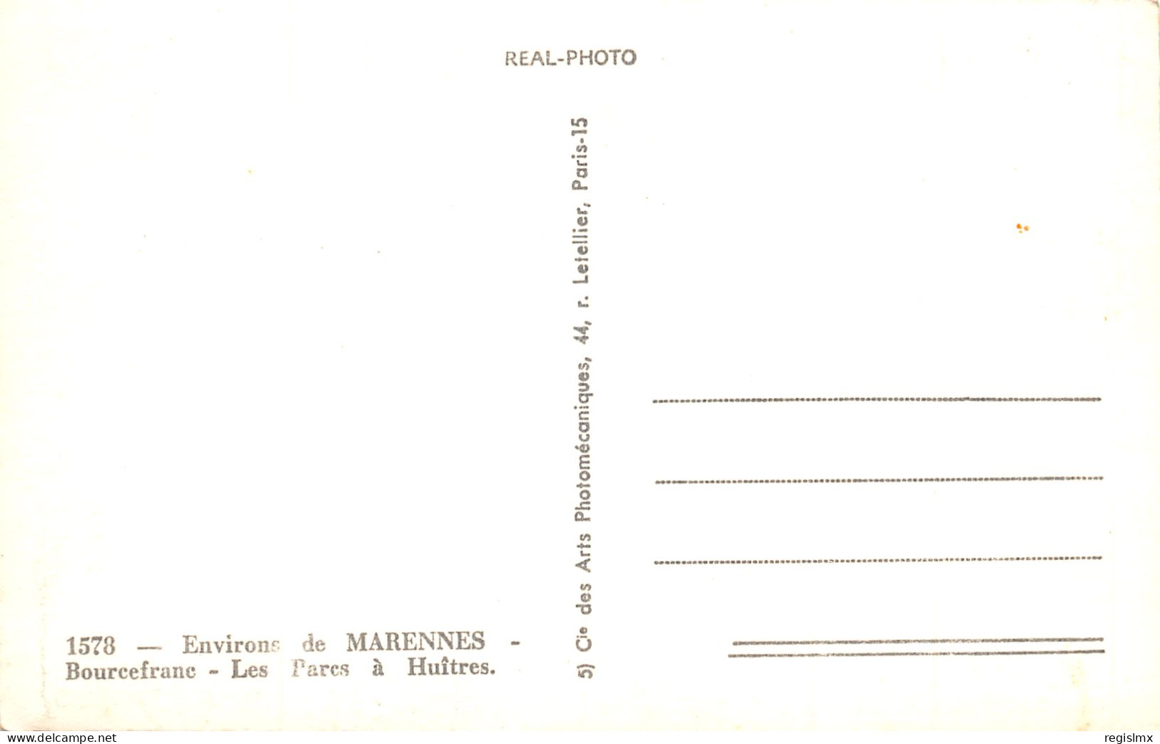 17-BOURCEFRANC-PARCS A HUITRES-N°351-B/0277 - Autres & Non Classés