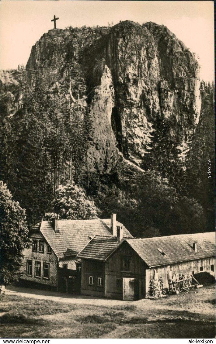 Ansichtskarte Tambach-Dietharz Falkenstein 1962 - Tambach-Dietharz