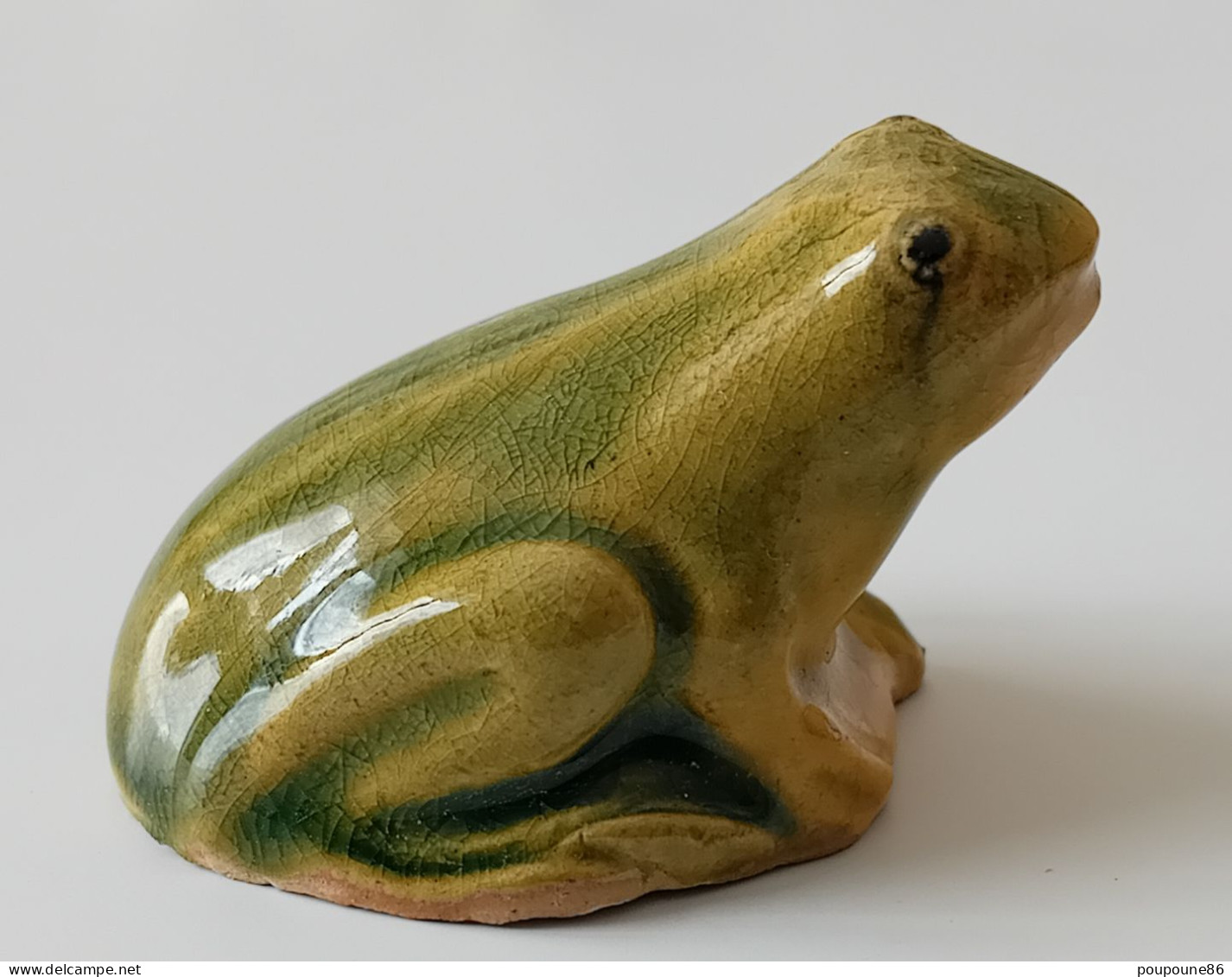 MINIATURE  ANIMAUX -  UNE JOLIE GRENOUILLE - L 4 Cm - H 2,8 Cm  - CREUSE - Animaux