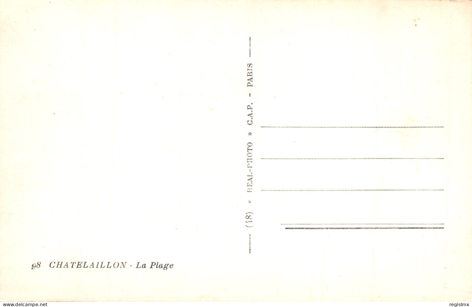 17-CHATELAILLON-N°351-B/0171 - Châtelaillon-Plage