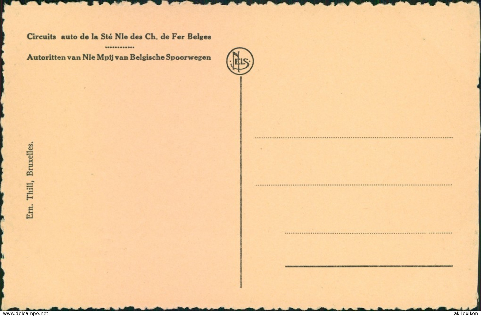 Postkaart Theux Blick Auf Die Stadt 1929  - Sonstige & Ohne Zuordnung
