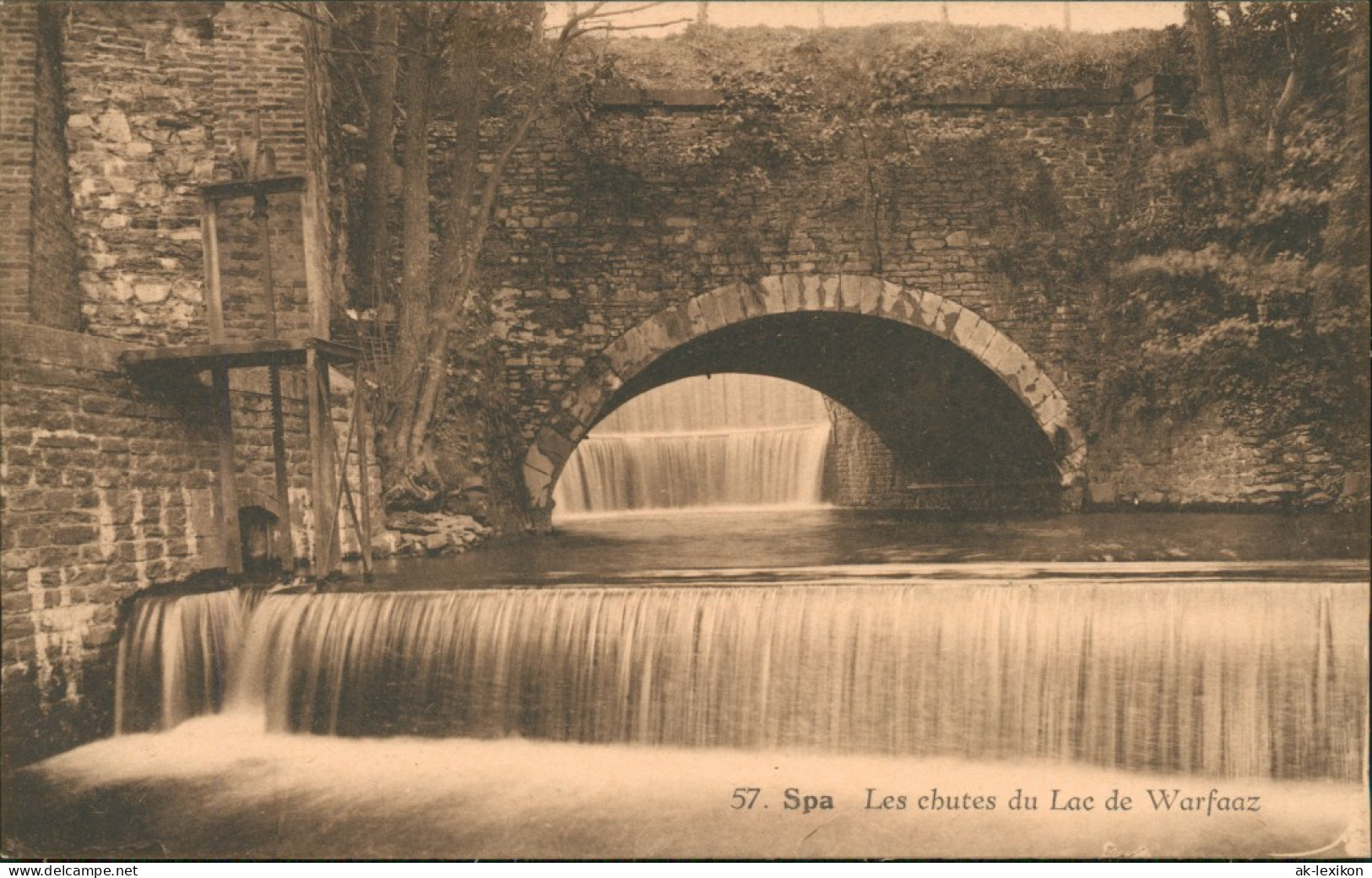 Spa (Provinz Lüttich)  (Spå / Spâ) Les Ebutes Du Lac De Warfaaz 1917 - Sonstige & Ohne Zuordnung
