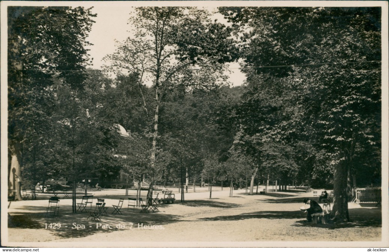 Spa (Provinz Lüttich) Spa (kêr) (Spå &#47; Spâ) Parc De 7. Heures 1929  - Sonstige & Ohne Zuordnung