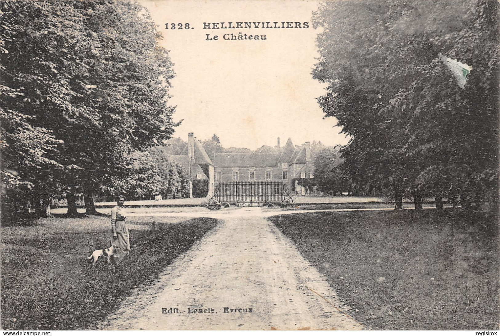 27-HELLENVILLIERS-LE CHÂTEAU-N°351-H/0277 - Altri & Non Classificati