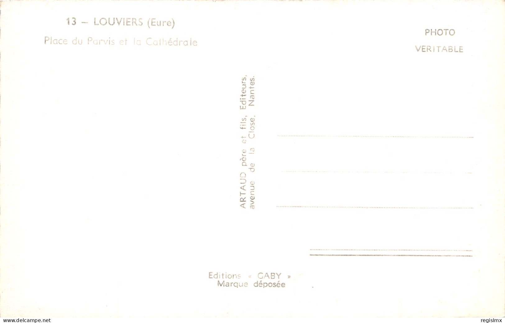 27-LOUVIERS-N°351-H/0197 - Louviers