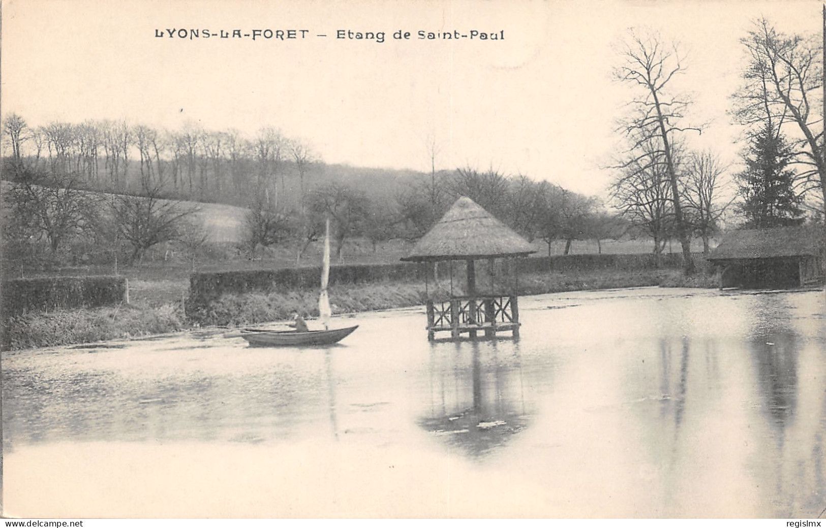 27-LYONS LA FORET-ETANG DE SAINT PAUL-N°351-H/0155 - Lyons-la-Forêt