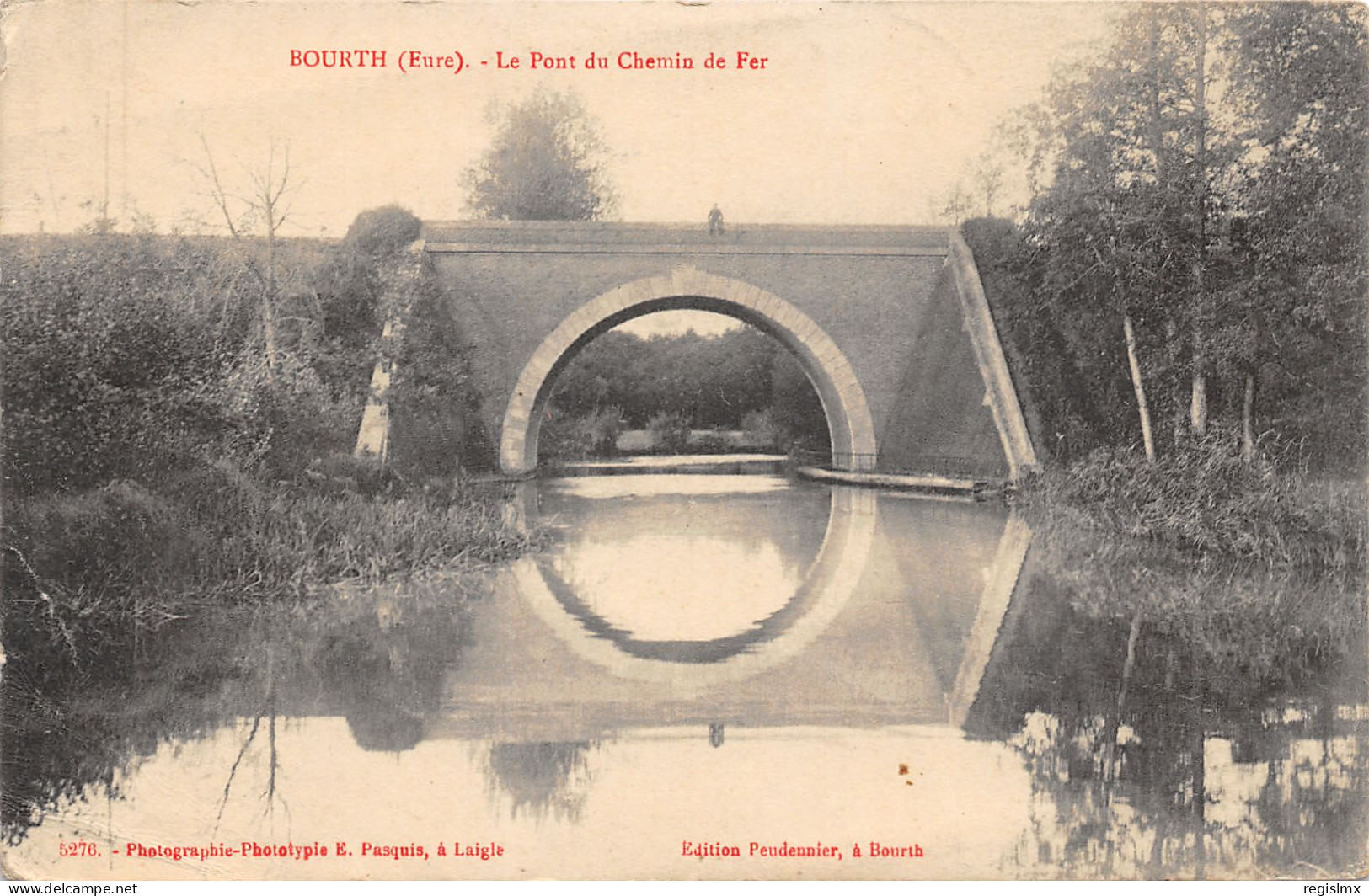 27-BOURTH-LE PONT DU CHEMIN DE FER-N°351-H/0117 - Altri & Non Classificati