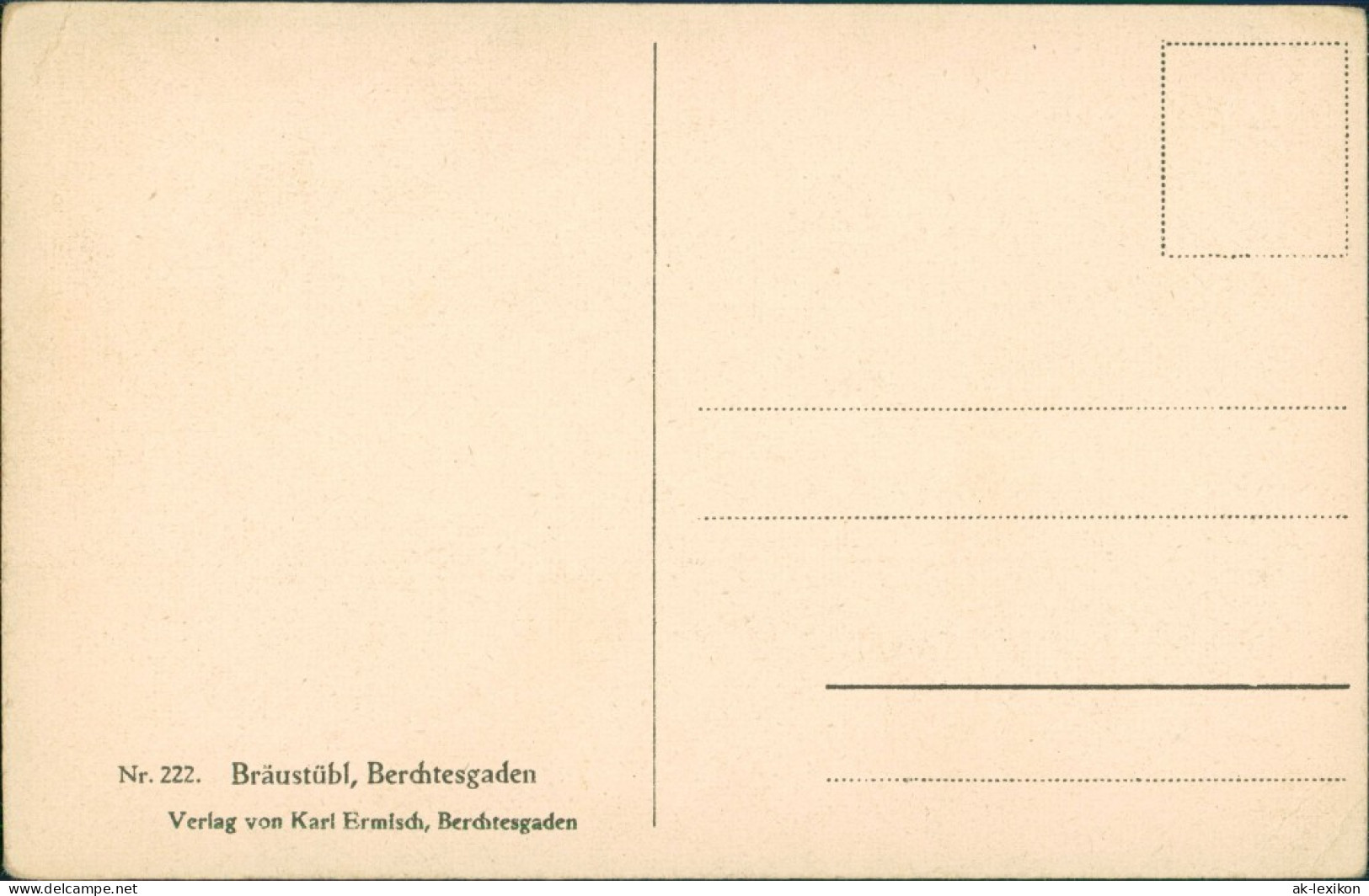 Ansichtskarte Berchtesgaden Innenhof - Braustübel 1928  - Berchtesgaden