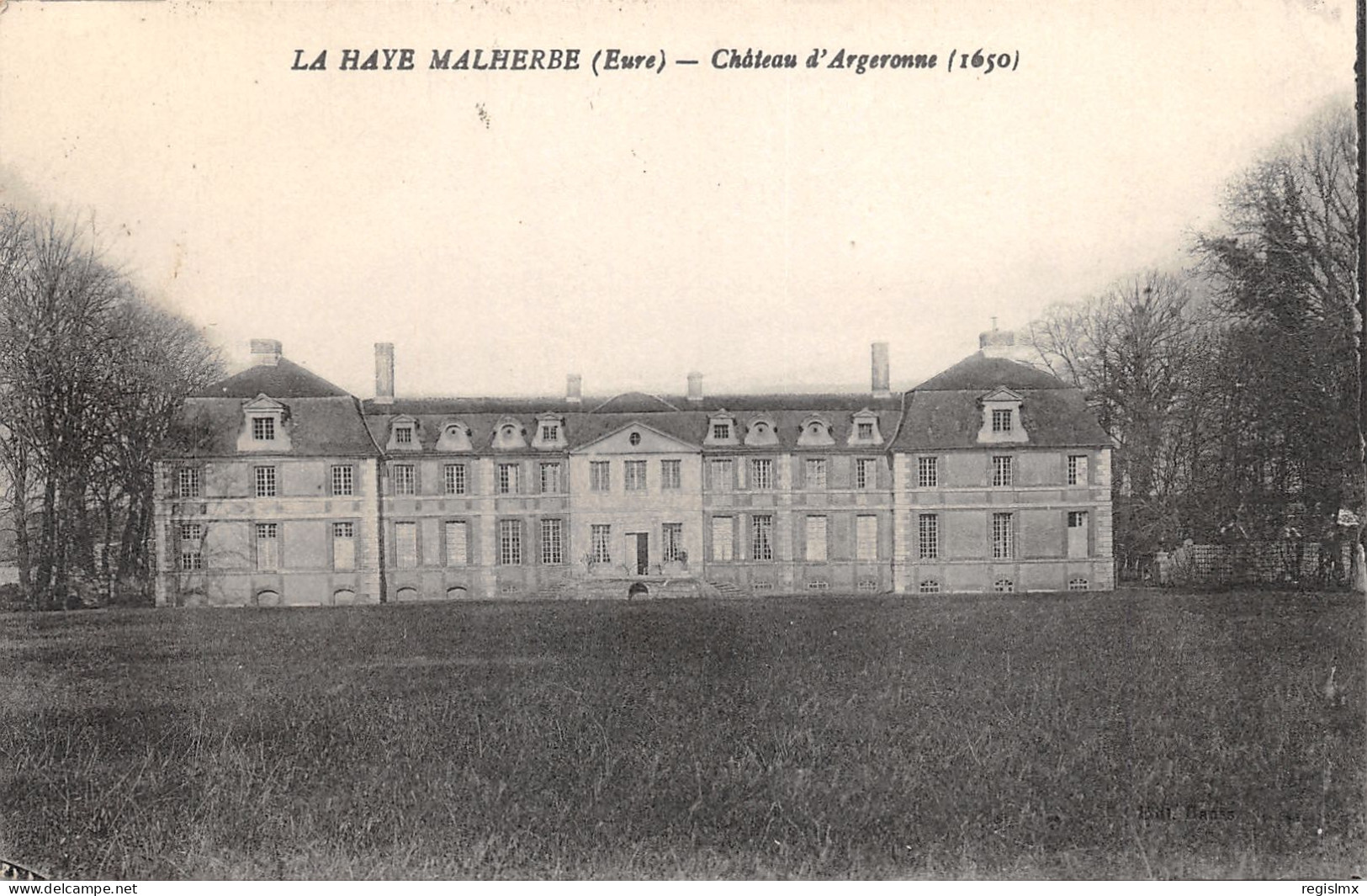 27-LA HAYE MALHERBE-CHÂTEAU D ARGERONNE-N°351-G/0333 - Autres & Non Classés