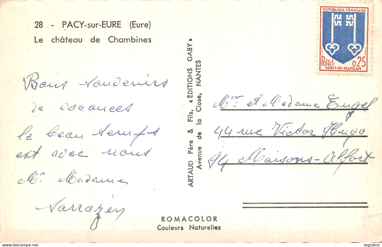 27-PACY SUR EURE-N°351-G/0321 - Pacy-sur-Eure