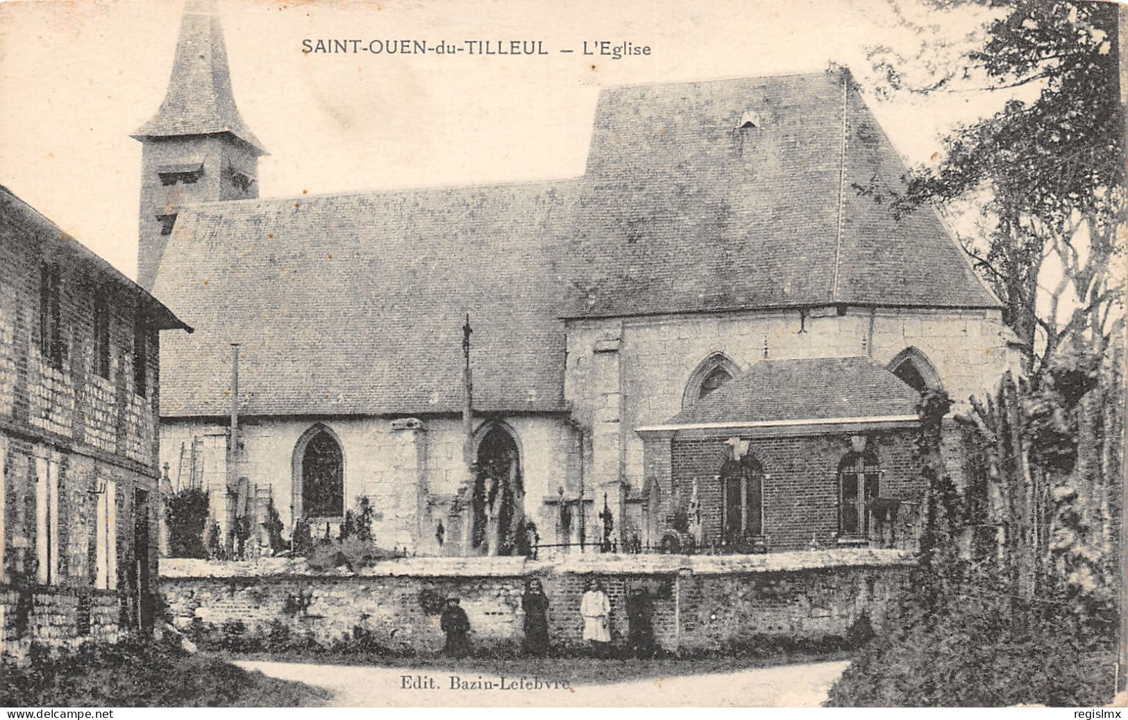 27-SAINT OUEN DU TILLEUL-N°351-G/0323 - Autres & Non Classés